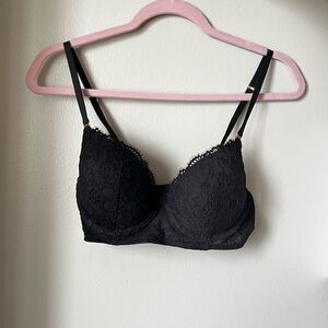 NWOT aerie show off lace plunge bra 34C 🖤